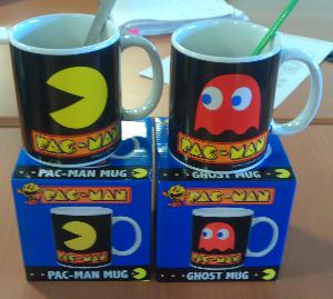 Des mugs Pac-Man